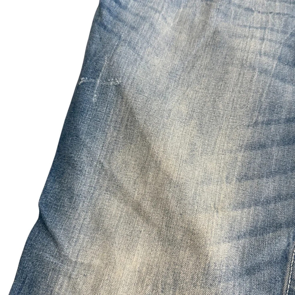 MECCA Mens W40XL32 Blue‎ Wash Denim Jeans Cotton Straight Fit Y2K